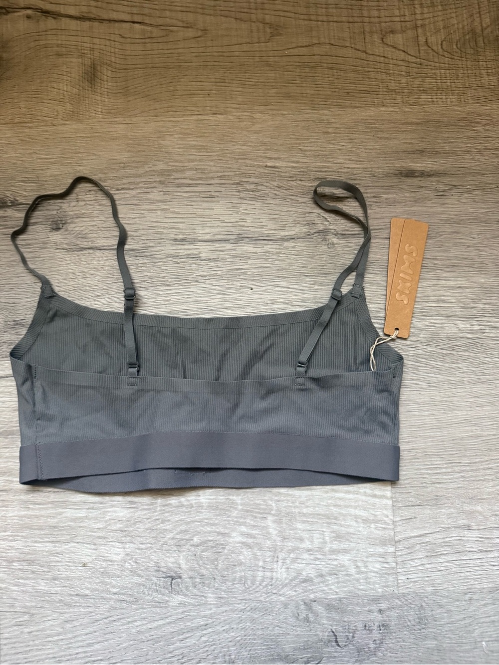 SKIMS Smooth Ribbed Bralette - Picture 3 of 5